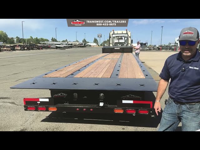 Preview image of Transwest Trailers 2025 Trail King TK110SA (Sliding Axle) youtube video