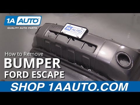 How to Remove Bumper 08-12 Ford Escape