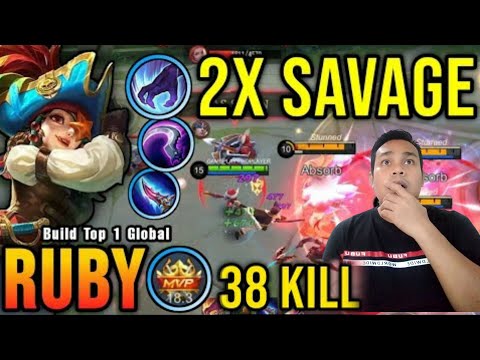 ANG TINDI NETO! | Gameplay Proplayer's Ruby 2x SAVAGE + 38 Kill gameplay | REACTION VIDEO