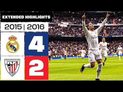 REAL MADRID 4-2 ATHLETIC CLUB 2015/16 | Extended Highlight