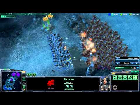 Battle Arena ep.2 /50 Banshee's V.S. 100 Hydralisks