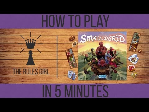 How to Play Small World in 5 Minutes - The Rules Girl - YouTube