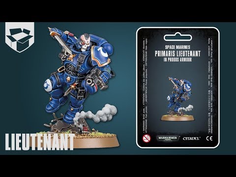 Анбоксинг - Primaris Lieutenant in Phobos Armour