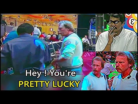 EFREN REYES ACCUSED OF BEING LUCKY | Earl Strickland Loses it