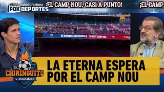 😅🔥 La eterna espera, ¿cuándo volverá el BARCELONA al CAMP NOU? | El Chiringuito