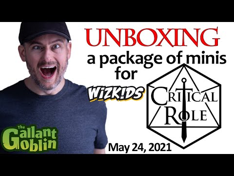 Unboxing a package from WizKids! - May 24, 2021