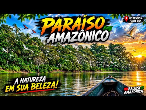 PARAÍSO AMAZÔNICO, as belas imagens da imensidão do Amazonas 