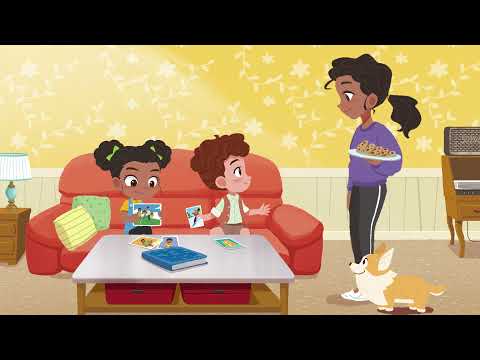 Let's Smile Starter Unit 12 Story - Do you want a cookie?