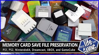 Memory Card Save File Preservation - PS1 PS2 N64 D