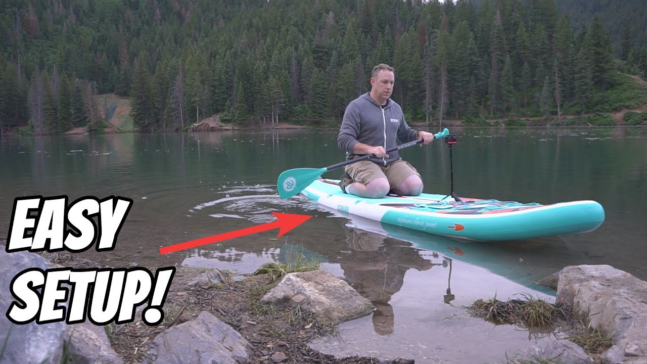 I love how easy this Inflatable Stand Up Paddle Board is to setup!