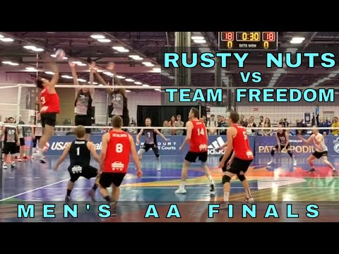 AA Men's Finals : Rusty Nuts vs Team Freedom | USAV Nationals 2019