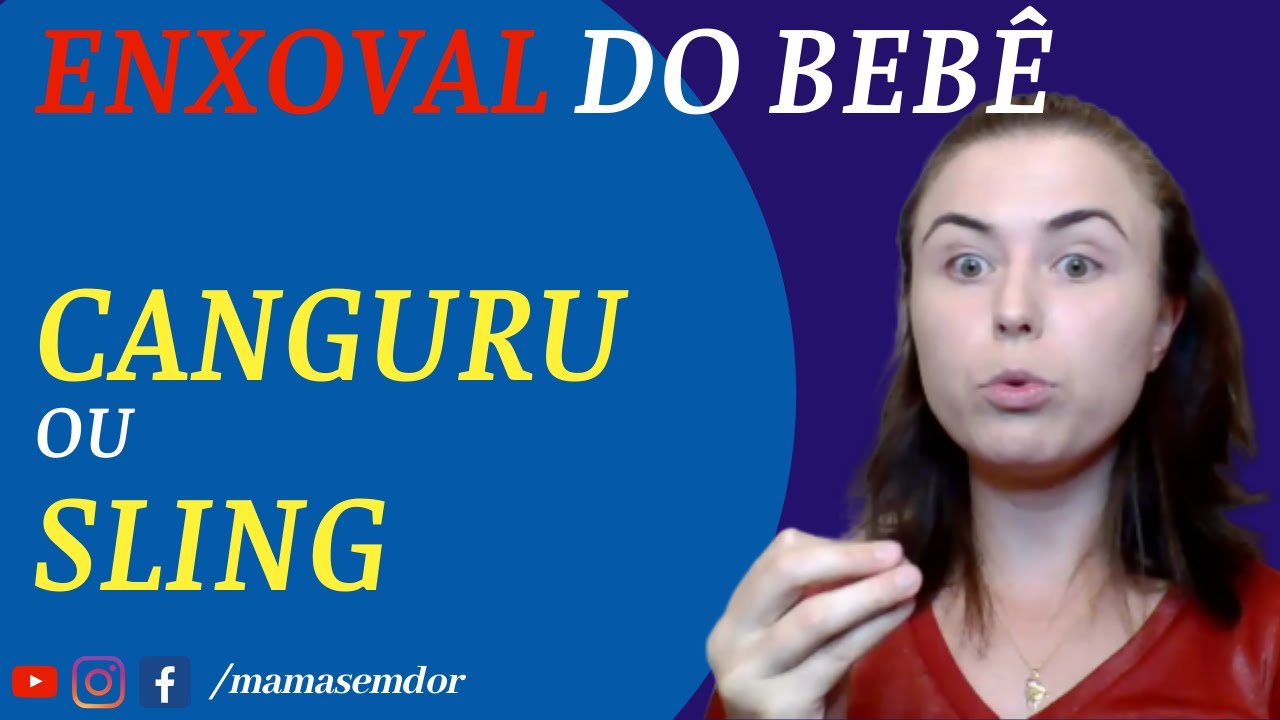 Assistir no YouTube: Como escolher canguru para bebês. Sling em recém-nascido - Mamãe Sem Dor com Dra Gi