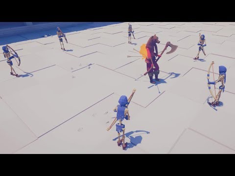 6 SKELETONS ARCHERS VS ALL UNITS tabs THE CIRCLE OF DEATH totally accurate battle simulator