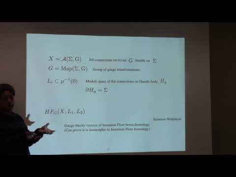 K. Fukaya - 30-01-19 - Lagrangian Floer theory of divisor complement and gauge theory