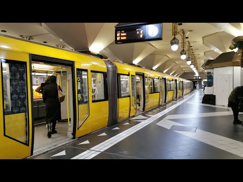 Mitfahrt im 5011-6 von Rathaus Spandau bis Richard Wagner Platz auf der U7