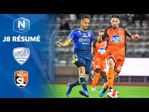 J8 | US Créteil Lusitanos - Stade Lavallois, le résumé | National FFF 2021-2022