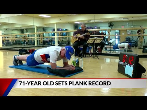 71-Year-Old Breaks World Record for Holding Longest Plank