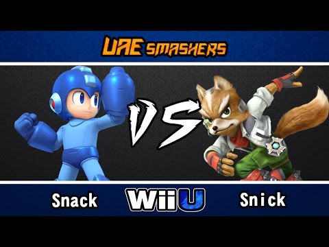 SSB4 @ Al Majlis 2/9/2016: Snack (Mega Man, Ryu, Sonic) vs Snick (Fox, Villager) - Swiss R5
