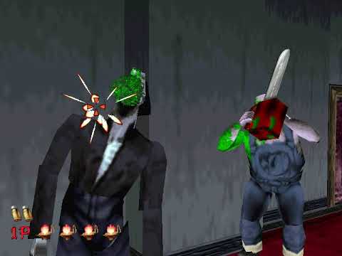 The House Of The Dead 1 (PC) - Full Walkthrough + Good Ending