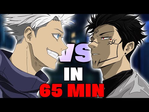 GOJO Vs SUKUNA | Der komplette Kampf in 65 Minuten