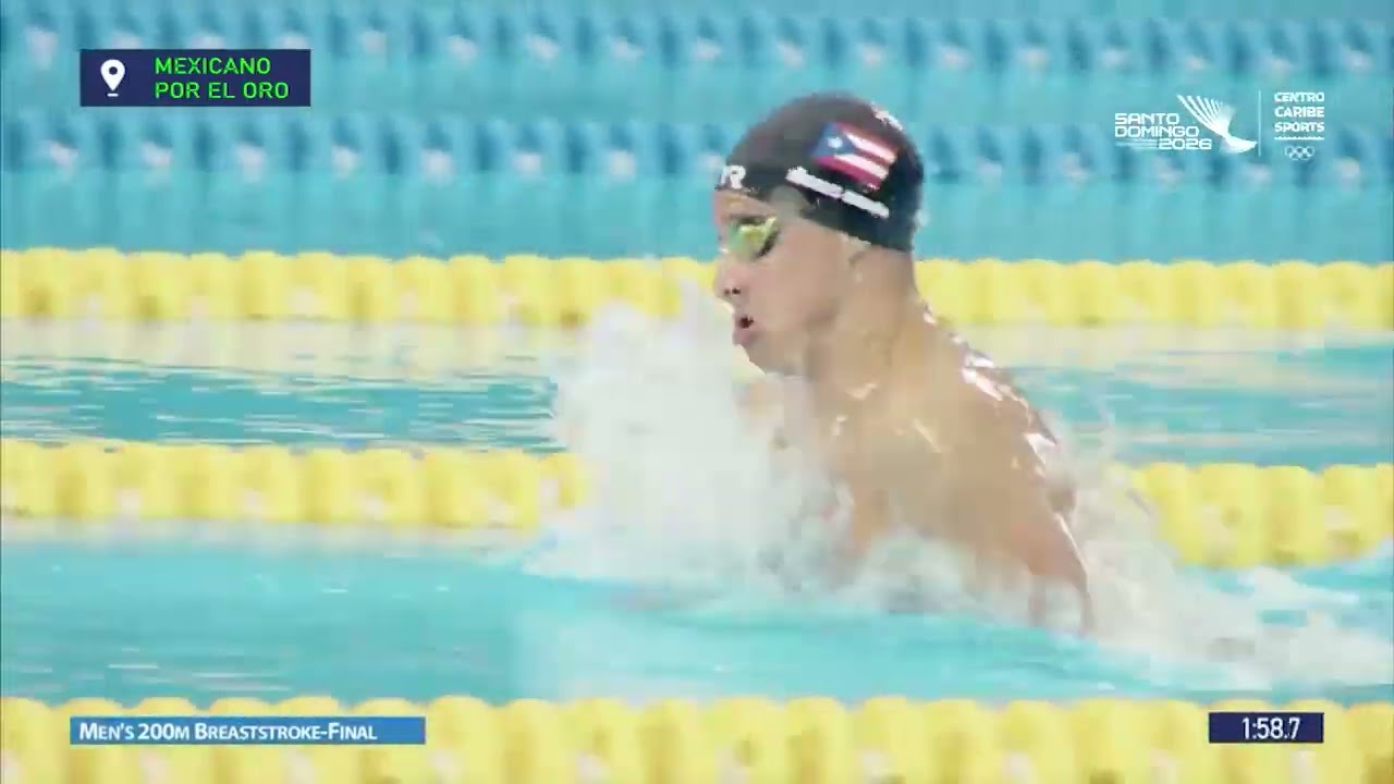 BRONCE para MÉXICO en 200 metros pecho