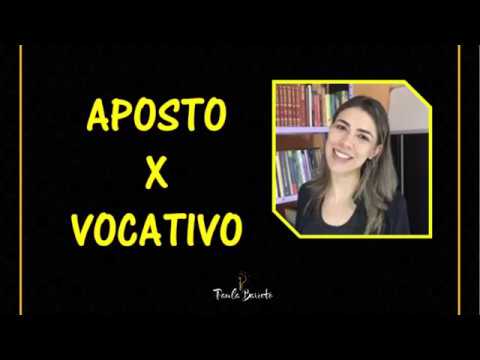 APOSTO X VOCATIVO