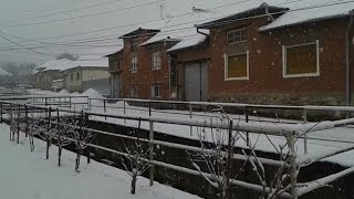 preview picture of video 'Ninsoare in Hotărel, Bihor, România (VIDEO 3) 8 februarie 2015'