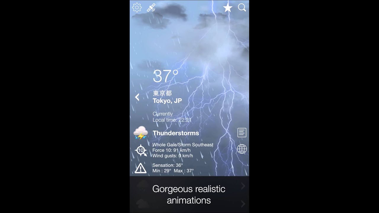Weather XL / iPhone version