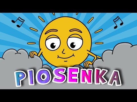 🌞SŁONECZKO PÓŹNO DZISIAJ WSTAŁO🌞 Super Piosenka Dla Najmłodszych - PiesioTV 🐾