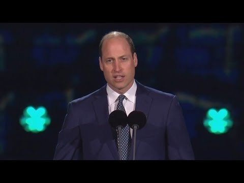 Prince William pays tribute to his father at coronation concert