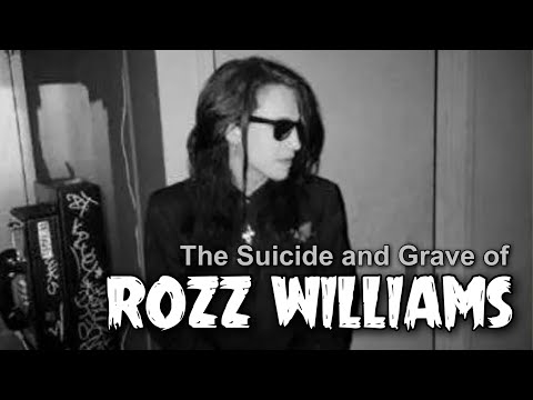 The Suicide and Grave of Rozz Williams (Christian Death Gothic Rock)   4K