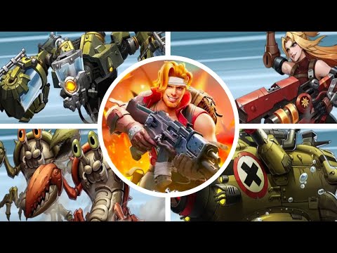 Metal Slug: Awakening Season 2 - All Bosses (Hard Mode)