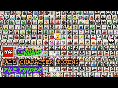 LEGO DC Super-Villains || All Character Tokens (File Finder)