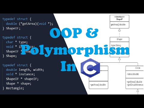 Object oriented programming and polymorphism in C