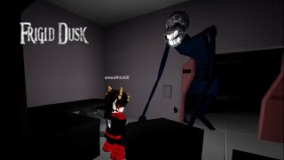 #2 Memang kasi jumpscare hantu ni | Roblox Frigid Dusk | Gameplay w/ Sky, Fath & Adhy