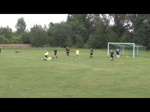 Piękna bramka Krystiana Gawory Odra Malczyce na 32 w meczu Odra Malczyce   MKP Wołów 23 08 2014r