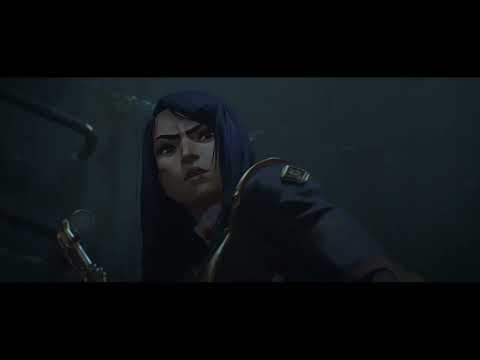 "CaitVi Breakup Scene" Caitlyn and Vi Go Separate Ways | Arcane Season 2: League of Legends