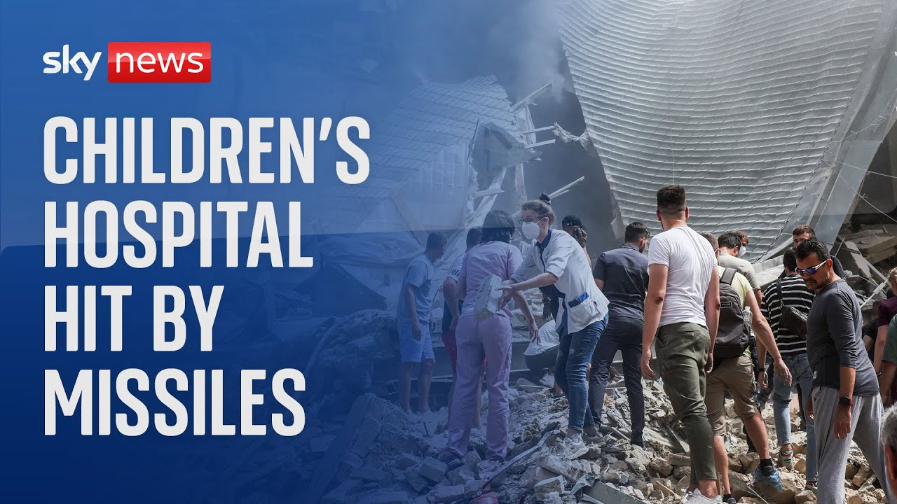 The Russian Missile Attack That Hit a Children's Hospital