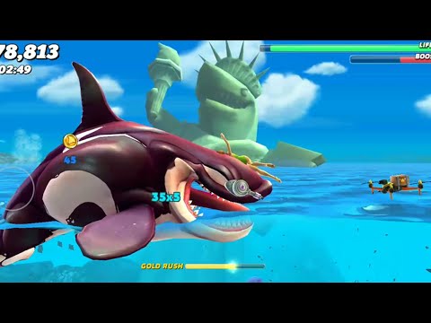 Hungry Shark world hack all sharks NEW ABYSSAL SHARK vs NEW BOSS - Hungry Shark World | Pungence