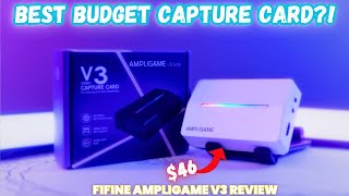 FIFINE AmpliGame V3 Capture Card Review: Best Budget Choice for 1080p 60FPS?