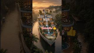 This Forgotten Jungle Cruise Ship Became an Incredible Royal Oasis Hotel! 😱#CruiseShip