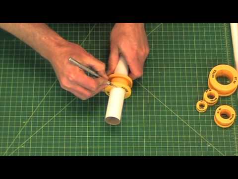 Estes Model Rocket Tube Cutting Guides