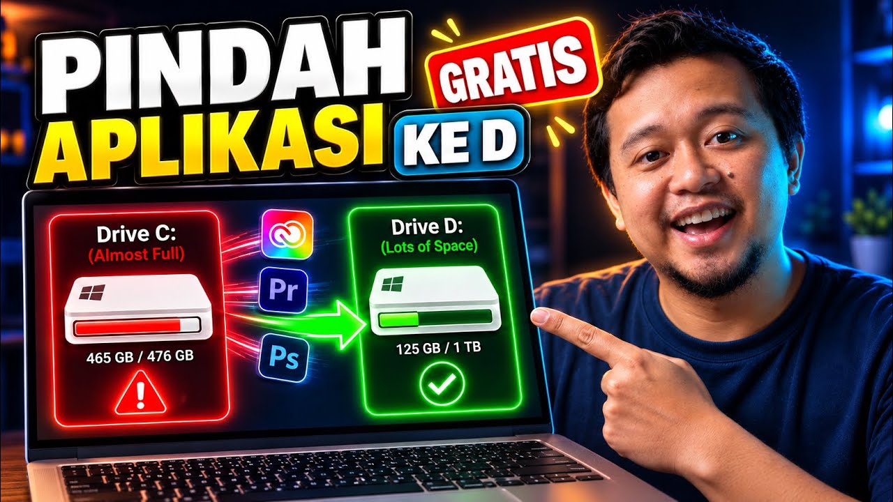 Cara Pindah Aplikasi Dari C Ke D GRATIS