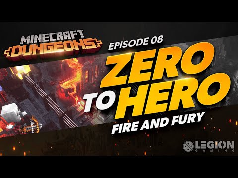 Minecraft Dungeons - Fire and Fury | Lets Play | Zero To Hero Episode 08
