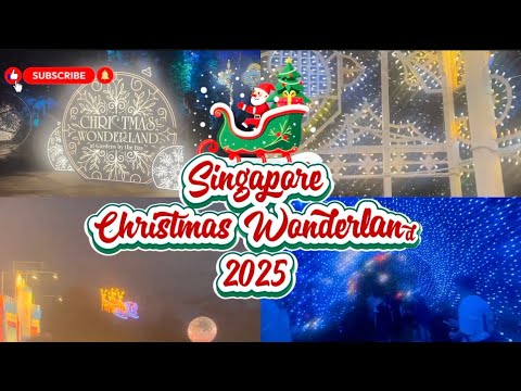 The Amazing CHRISTMAS WONDERLAND 2025 @gardensbythebay Singapore #christmas #wonderland #singapore