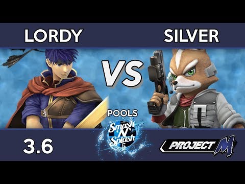 Lordy (Ike) vs Silver (Fox) - Smash 'N' Splash 5 Pools