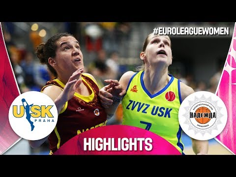ZVVZ USK Praha v Nadezhda - Highlights - EuroLeague Women 2018-19