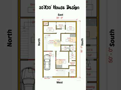 30x50 west facing house plans as per vastu #homeplan #home  #houseplans #homedesign #shorts