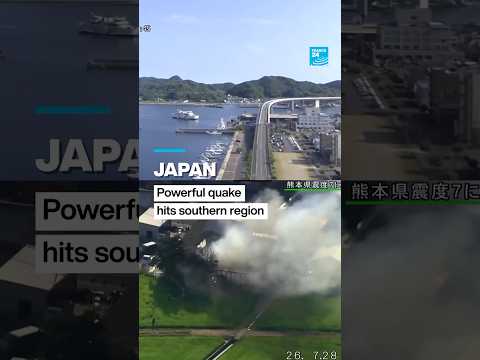 Powerful quake hits southern Japan