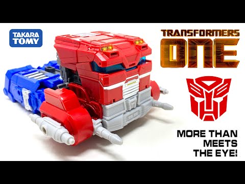 WOW! Transformers ONE Brave Commander EXCLUSIVE Leader Class OPTIMUS PRIME Review
